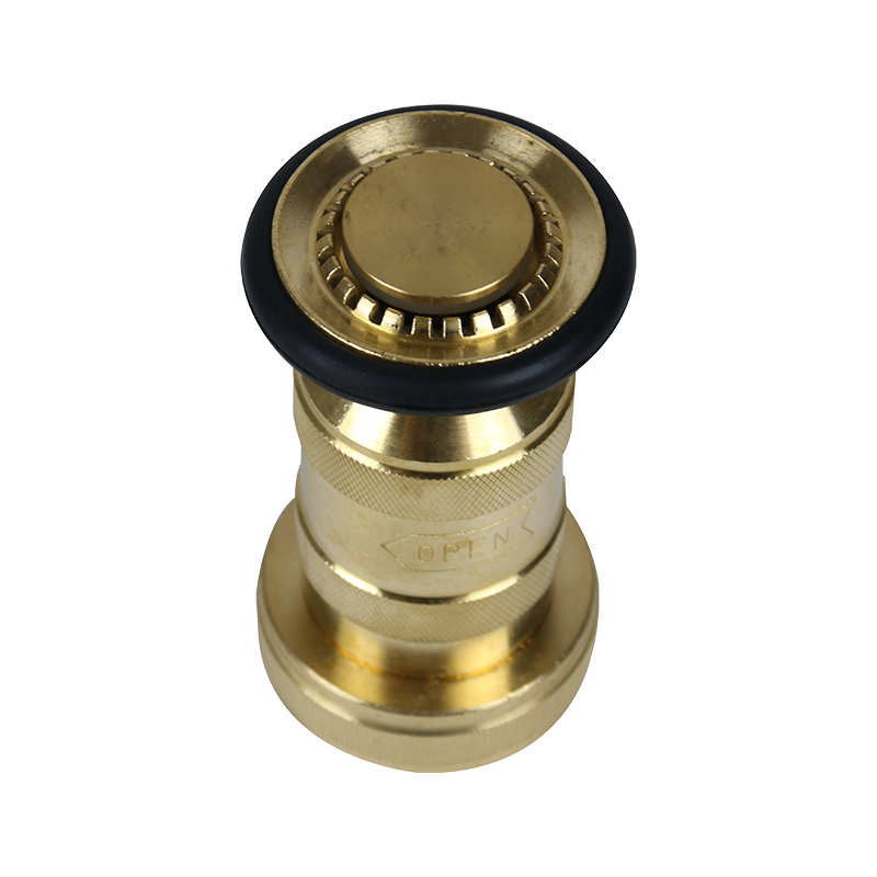 Reel hose nozzle